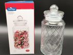 GLASS STORAGE 1200ML ( 10.7CM x 22.8CM )