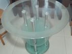 Glass Table Triple Layer Top