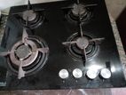 Glass Top 4 Burner
