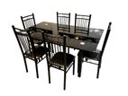 Glass Top Chair Dining Table Set
