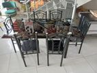 Glass Top Dining Set