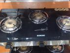 Glass Top Gas Cooker