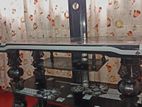 Glass TV stand