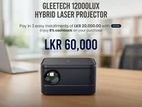 Gleetech 12000 lux Smart Projector With Screen
