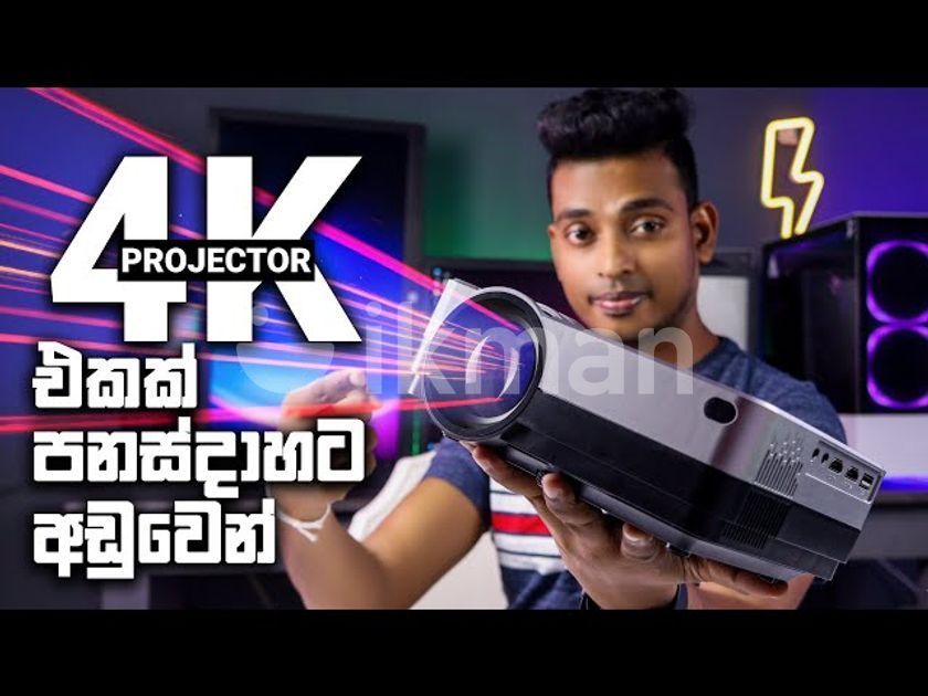 Gleetech 4500lux Smart 4k Projectors for Sale in Panadura ikman