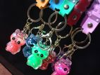 Glitter Bear Keychain