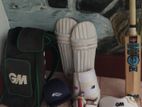 GM Cricket Bat + Full Kit