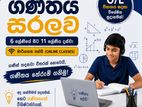 ගණිතය - 6 සිට 11 ශ්‍රේණිය