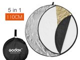 Godox 5-in-1 Collapsible Reflector Disc (43") 110cm