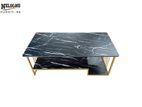 Gold and Black Marble Coffee Table 1 (AP-33)