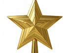 Gold Christmas Tree Top Star – Hanging Decoration