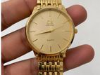 Gold Color CK Style Quartz Watch