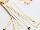 Gold Color Fashion මාල