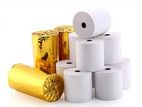 Gold Foil Packaging Thermal Paper Rolls with Individual Packing 3INCH,.