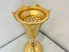 Gold Incense Burner Censer