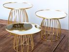 Gold Mirror Cake Stand