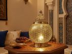 Gold Moroccan Lantern