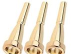 Gold Plated Professional Bullet Shape Trumpet Mouth piece 5C