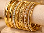 Gold Plated Bangles