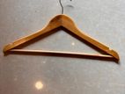 Golden Brown Wooden Cloth Hanger