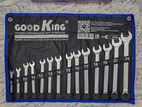 Good King brand14 Pieces KRN10014 CR-V Tools Combination wrench key set