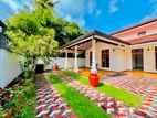 Good Living Landscaped Garden With Newly House For Sale In Negombo