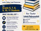 Grade 6,7,8,9,10,11 English Classes
