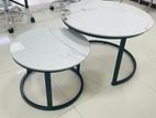 granite coffee table with chairs