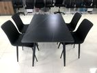 Granite Dining Table + 4 Chair