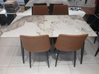 Granite Dining Table + 4 chair