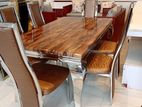 Granite Dining Table and 6 chairs