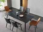 Granite Dining Table with Chairs Cushion