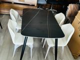 Granite Dining Table with Chairs