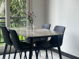 Granite Dining Table with Chairs