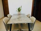 Granite Dining Table with Chairs