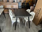 Granite Dining Table with Chairs