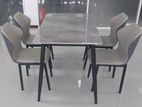 Granite Dining Table with Chairs