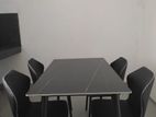 Granite Dining Table with Chairs