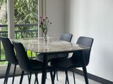 Granite Dining Table with Chairs