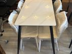 Granite Dining Table with Chairs