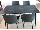 Granite Dining Table with Chairs