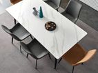 Granite Dining Table with Chairs