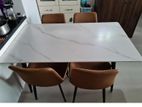 Granite Dining Table with Chairs