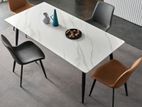 Granite Dining Table with Chairs