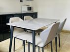 Granite Dining Table with Chairs