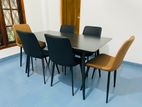 Granite Dining Table with Chairs