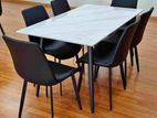 Granite Dining Table with Chairs