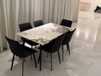 Granite Dining Table with Chairs