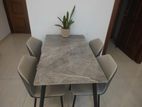 Granite Dining Table with Chairs