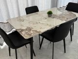 Granite Dining Table with Chairs